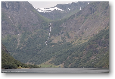 wasserfall ber dem naeryfjorden, N
