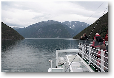 auf dem sognefjorden, N