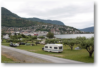 campingplatz stedje bei sogndal, N