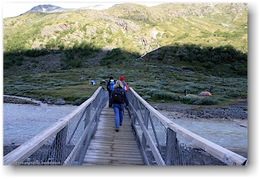start zur wanderung auf den galdhpiggen in spiterstulen, N