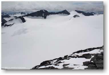 blick vom galdhpiggen richtung sden