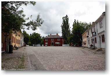 dorfplatz im freilichtmuseum gamla linkoeping, SE