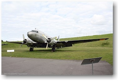 Douglas DC-3 beim flygvapenmuseum (luftwaffenmuseum) bei linkoeping, SE