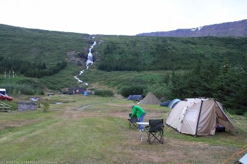 campingplatz bei isafjoerdur