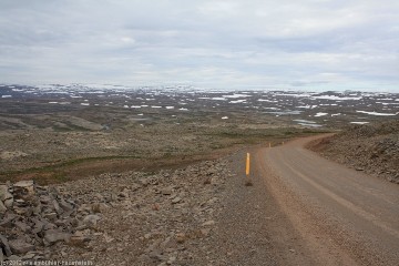 unterwegs auf der strasse nr. 60 in den westfjords