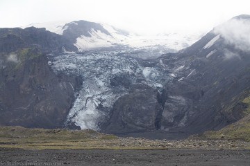 gigjoekull - gletscher am fuss des eyjafjallajoekull