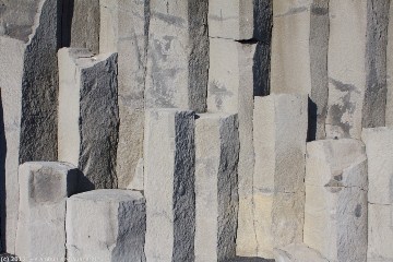 basaltsaeulen bei reynisfjara