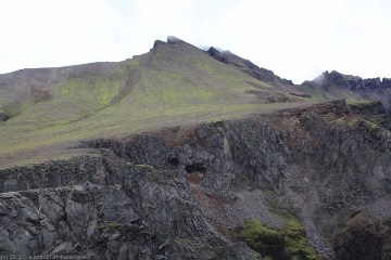 blick vom aussichtspunkt sjonarnipa richtung kristinartindar im skaftafell nationalpark
