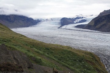 skaftafellsjoekull im skaftafell nationalpark