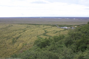 blick vom skaftafell nationalpark auf den skeidararsandur