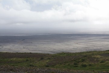blick vom skaftafell nationalpark auf den skeidararsandur