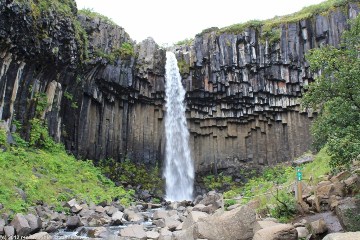 svartifoss im skaftafell nationalpark