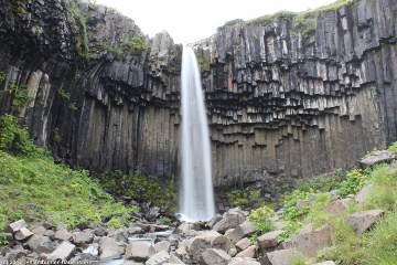 svartifoss im skaftafell nationalpark