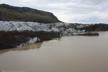 gletschersee beim svinafellsjoekull