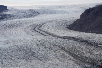 zerklueftetes eis des hoffellsjoekull