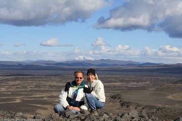 reto und susanne vor dem snaefell