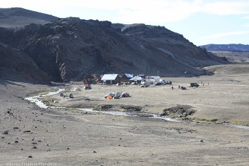 campingplatz dreki beim askja