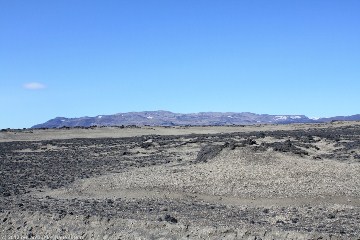 karges hochland entlang der F88