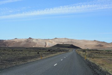 auf der ringstrasse kurz vor reykjahlid