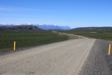 auf der strasse nr. 87 zwischen reykjahlid und husavik