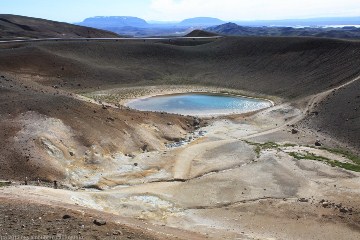 geothermisch aktive zone bei krafla