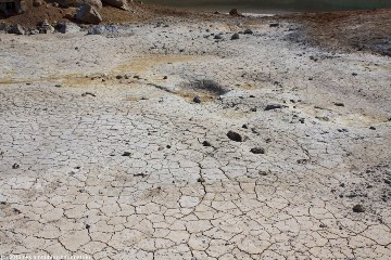geothermisch aktive zone bei krafla