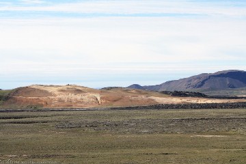 geothermisch aktive zone leirhnjukur bei krafla