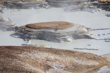 geothermisch aktive zone leirhnjukur bei krafla