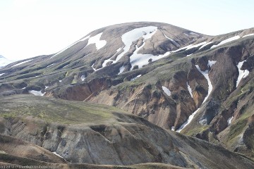 landschaft bei landmannalaugar
