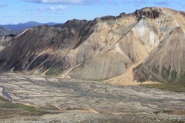 flussbett bei landmannalaugar