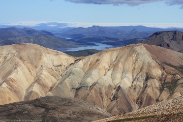 blick vom skalli auf den hofsjoekull
