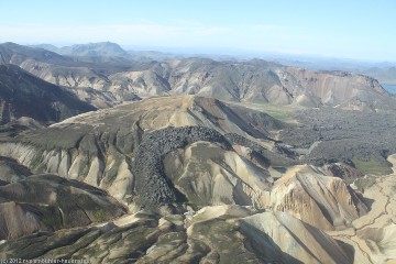 lavastrom bei landmannalaugar