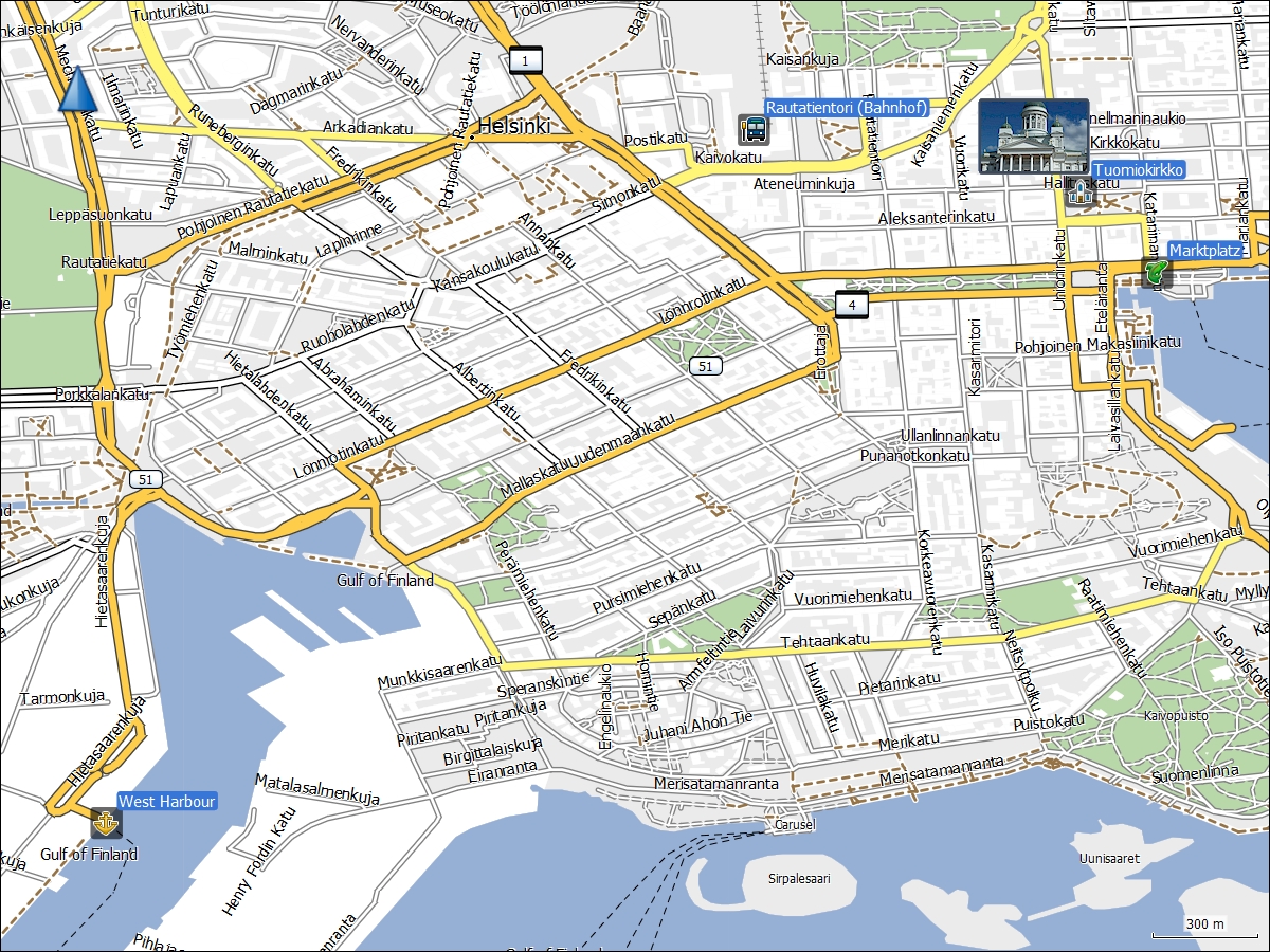 spaziergang durch das stadtzentrum von helsinki und fahrt zum westhafen