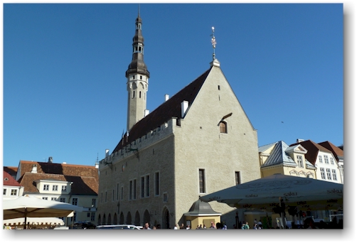 rathaus - keine kirche - in tallinn