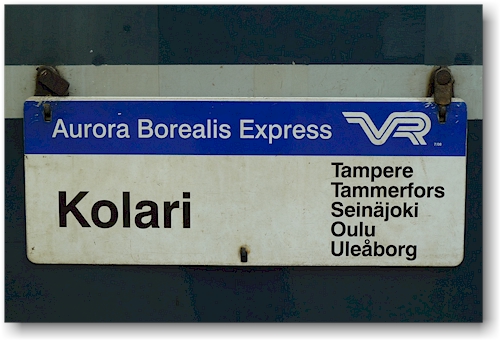 aurora borealis express - klangvoller name des zuges