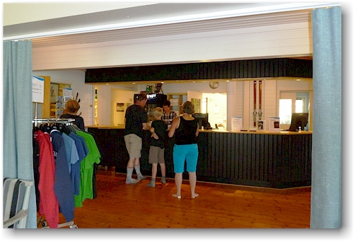 reception in der kebnekaise fjaellstation