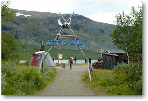 ankunft in ladtjojaure ost