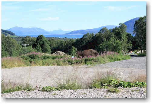 aussicht vom campingplatz in sortland