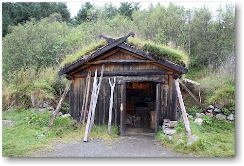 huette im lofotr vikingmuseum