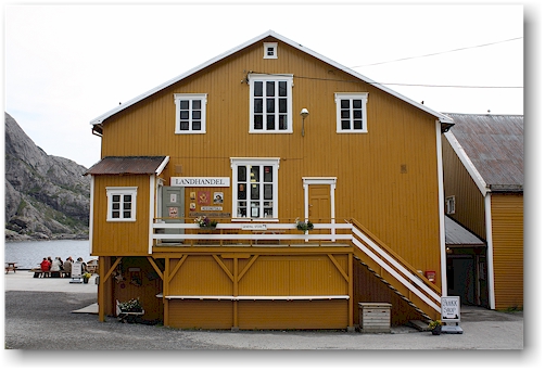 landhandel - kolonialwarenladen in nusfjord