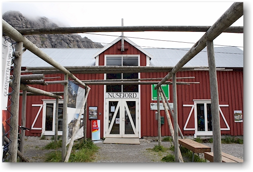 tourist office in nusfjord