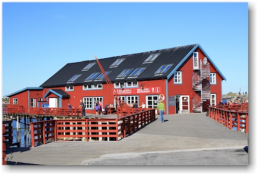 restaurant rorbuer in a