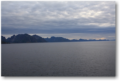 bergkette der lofoten