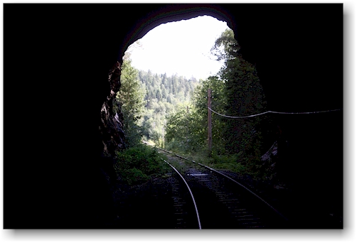 dritte tunnel-durchfahrt