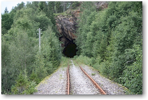 eine weitere tunnel-durchfahrt