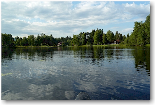unterwegs auf dem nedre brocken bei vaegsjoefors