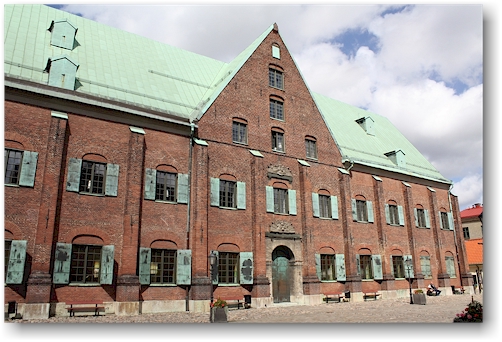 kronhuset, altes stadthaus (eigentlich zeughaus) in goeteborg