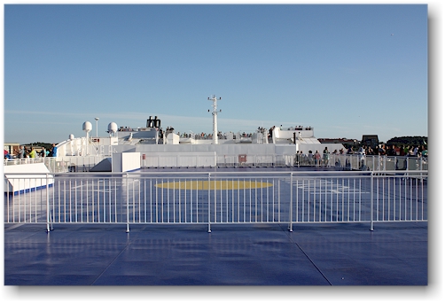 oberdeck der stena germanica