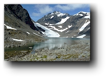 darfaljavri - bergsee bei tarfala