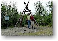 reto und susanne in nikkaluokta
